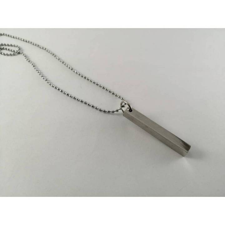 Stainless Steel Bar Locket