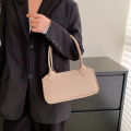 DishyKooker Trendy Underarm Bag For Women Retro Solid Color Shoulder Bag Handbag For Valentines Gifts. 