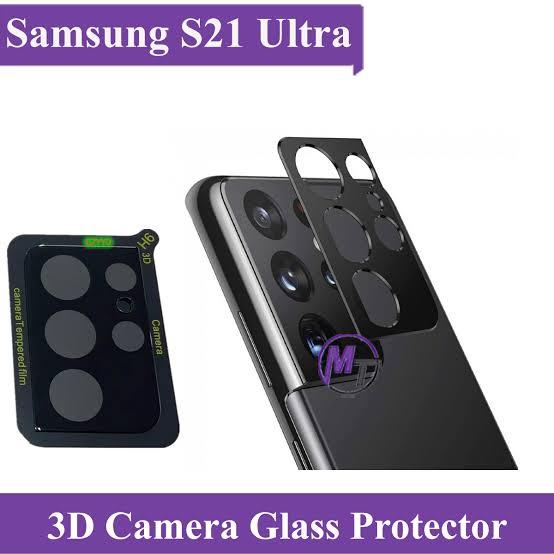 Samsung S21 Ultra Back Camera Glass Lens Protector Tempered Full Cover