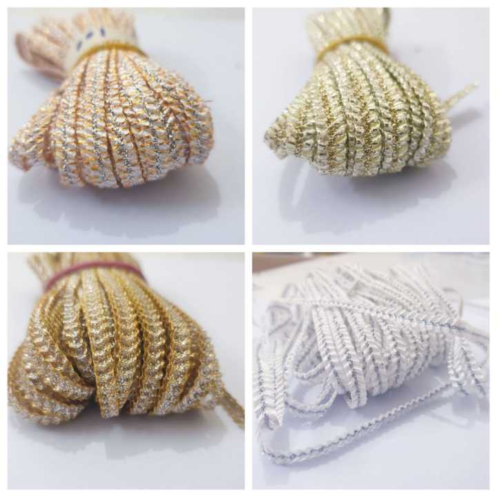 6%20yard%20Flat%20Metallic%20Streachabale%20Braided%20Cord,%205%20mm,%20DIY%20Crafts%20Gift%20Wrapping%20Clothing%20-%20Image%203