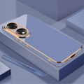 For Honor X7b Case Luxury Square Plating CLK-LX1, CLK-LX2, CLK-LX3 Phone Case ShockProof Silicone Back Cover Fundas. 