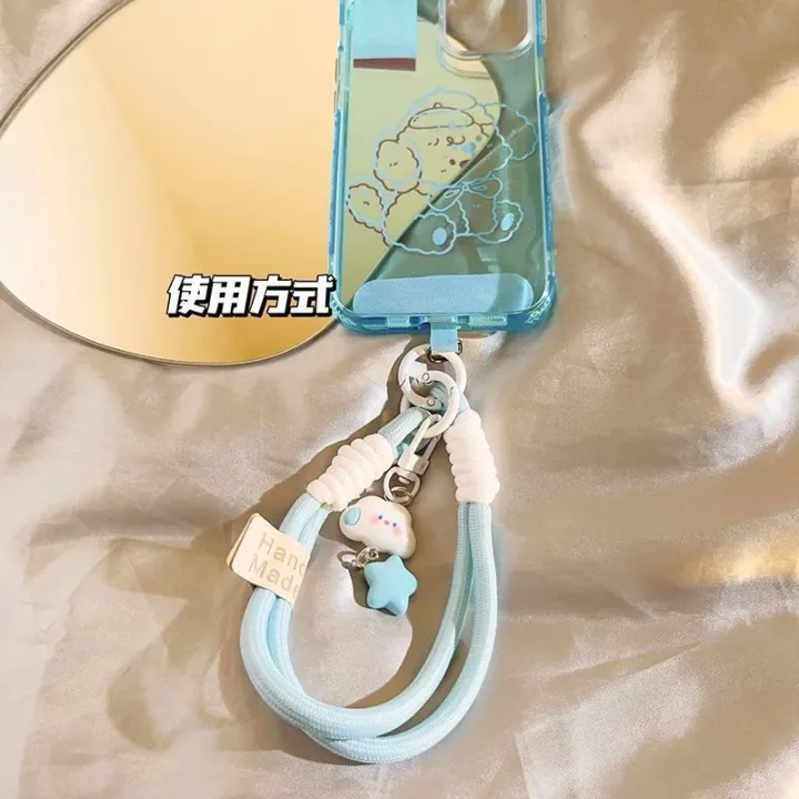 Lanyard Silent Cloud Star Pendant Mobile Phone Lanyard Wristband Camera ...