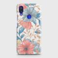 Xiaomi Redmi Note 7 Cover - SkinLee HQ Hard Case - Seamless Flower - SKINLEE-613-1-427-284. 