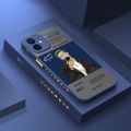 For iPhone 12 Pro Case With Fashion Roronoa Zoro Side Edge Square Silicone Frosted Transparent Hard Casing New Design soft Cases Full Back Cover Camera Phone Case Shockproof Protection Case. 