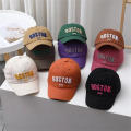 Fashion Baseball Cap Kids Cap Letter Embroidery Cap Adjustable Cap Hip Hop Hat. 