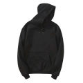 Plain Full Black Hoodie For Men's and Women's In Export Quality Fabric. 