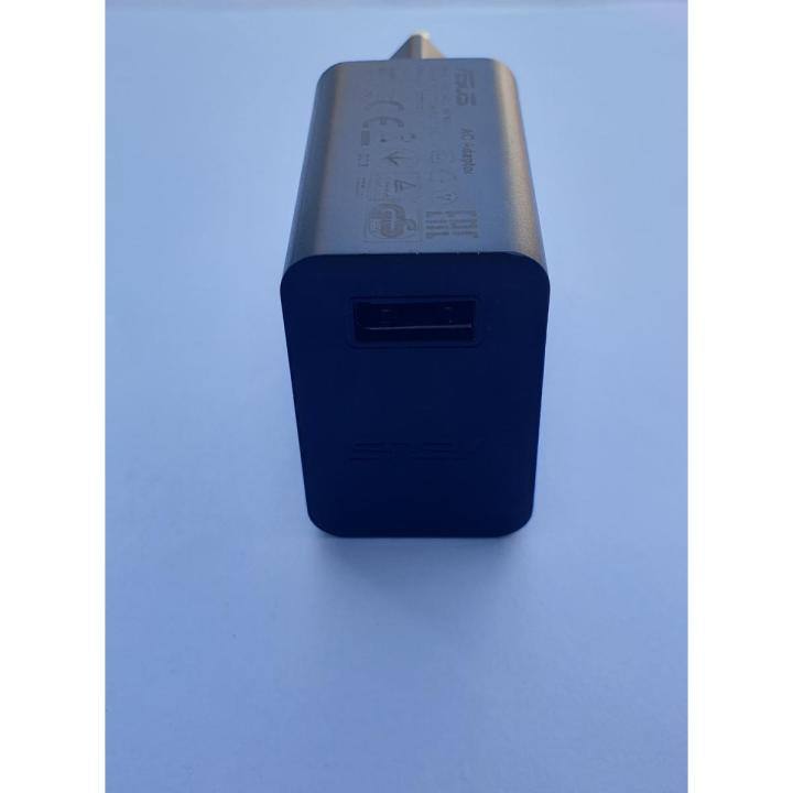 Asus 2A Fast Travel Charger with USB Data Cable AD2022020 for All Asus Phones etc. and Other Devices with USB Interface.