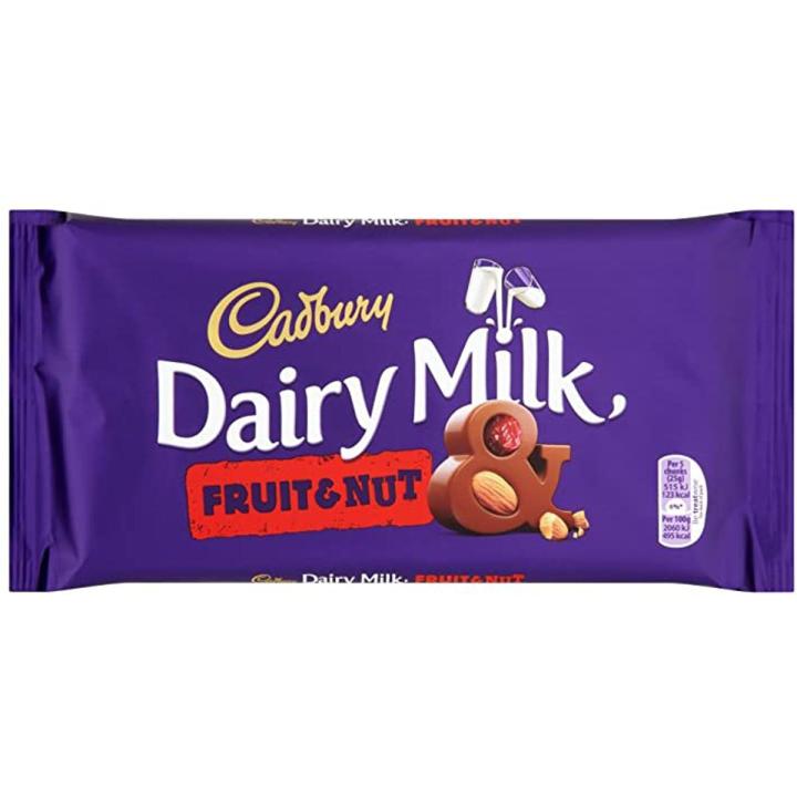 Cadbury Dairy Milk Fruit & Nut 200g
