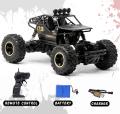 Rock Crawler Electric RC Vehicles Alloyed Remote Control Toy Car for Kids & Boys Monster RC Truck with Rechargeable Rc Car 4x4 High Speed. 