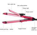 Women's and Men's 2 in 1 Straightener Curler, Hair Styling Tools Hair Curler and Straightener Corded Electric Beauty Set with Free Wooden Design Comb  Nova Professional 2 In 1 Hair Straightener & Curler Women Hair Styler Hair Beauty Set. 