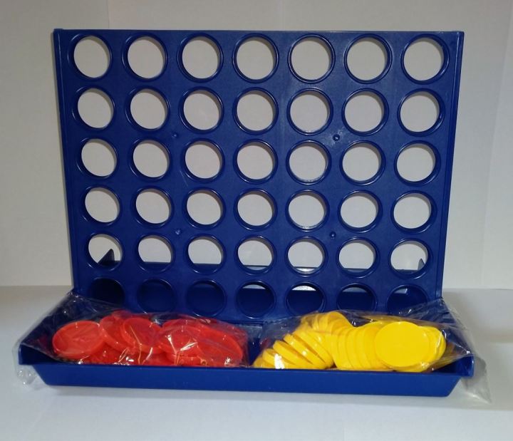 Connect 4 Line Up 4 Dots Game Small Size Imported Edition Kids Party Game Birthday Gift