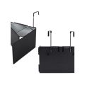 Haircut rear view mirror folding back telescopic hair salon triple mirror self-cut hanging mirror ins haircut. 