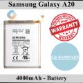 Samsung Galaxy A20 Battery EB-BA505ABN Replacement Premium Quality 4000mAh For Samsung Galaxy A20. 