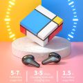 K66 TWS Bluetooth5.3 Earbuds, Wireless Stereo Headphones, diy Sport Headset, Noise Cancelling Bluetooth Earphones with LED Charging Case for IOS Android Phone Xiaomi. 