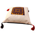 Relaxsit (Pack of 3) Traditional Floor Cushion covers and with inserts option 24" x 24", Throw Pillow 18" x 18" and Deck pillow 12" x 18' (pack of 3) with filling case and only covers both options available.. 