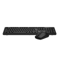 A4Tech 3330NS - Wireless Keyboard Mouse Combo Set - 2.4G Wireless - Silent Clicks Mouse - 1200 DPI Mouse - FN Keys  - For PC/Laptop. 