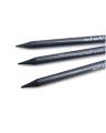 Mont Marte 3 Pieces Set Woodless Charcoal Pencils,Artists Charcoal Set (Soft,Middle,Hard) For Sketching And Drawing. 
