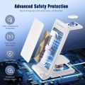 ARMICO 3 in 1 Wireless Charger,Fast Wireless Charging Station for Multiple Devices,Foldable Travel Charging Pad Stand for iPhone15/ 14/ 13/ 12/ 11/ X/ SE/ 8, Samsung, AirPods3/2/Pro, iWatch SE/8/7/6/5/4/3/2. 