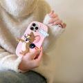 【Ready stock+COD】 Funny Cartoon Tom and Jerry Handshake Phone Case Suitable For iPhone 16 15 14 13 12 Pro Max Kawaii 3D Anti Drop Cover. 