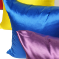 Silk Satin Cushion Cover | Silk cushion cover for Hair Skin ( 16x23 ). 
