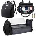 Fashion New Diaper Bags Backpack Multifunctional Foldable Baby Bed Crib Bag Large Capacity Stroller Bag Insulation Nursing. 