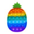 Pineapple Pop It Bubble Fidget Toy - Multicolour. 