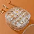 3 Layer Acrylic Transparent Jewellery Storage Box-Organizer. 