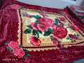 Double Ply Blanket,2 Ply Blanket Embossed Blanket For Winter Double Bed Blanket 200×240 CMS Super Soft. 
