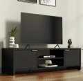 Console Table TV Stand for TVs up to 48 - 60 Inches,Height 18 inches and Depth 12 inches with Wire Management and Storage Space (AFK GROUPS). 