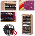 Shoes Storage Racks - Shoe Storage Organizer -  Shoe Rack & Storage Shelves With Zipped Doors - 4,5,7,12 layers.. 