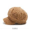 Fashion Fleece Baseball Cap Ladies Women Girls Baker Winter Warm Cap Boy Peaked Cap Newsboy Hat. 