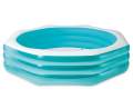Intex inflatable 100" x 100" x 22" Octagonal Family Pool. 