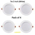 Led Smd Down light Ceiling Light 7w 3 inch. 