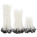 NYT 300Pcs Low Smoke Natural Candle Wick With Wax Pre-Wax Wick Candle Making Kit & 1X Candle Molds Candle Making Mould. 