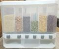 Daal Box, Wall Mounted Grain Dispenser, Pulse Storage Container, Dry Food Dispenser Jar, Rice and Grain Dispenser, Food Storage Dispenser, Rice Storage Container. 