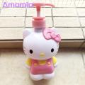 Cartoon Soap Dispenser Adorable Cartoon Cat Soap Dispenser 500ml Refillable Pump Bottle for Shower Gel Shampoo Storage Cute Bathroom Accessory for 500ml Cat Standing Shampoo Dispenser. 