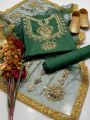 Party Kataan Silk Most beautiful collection  Kataan gota kinari work shirt along beautiful same design kinari  work duppata same kataan plain trouser. 