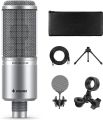 Donner Condenser Microphone, Recording Microphone for Vocal, Instruments & Music, Podcast XLR Microphone for Beginners with Pop Filter, Shock Mount, Optimized Frequency, Ideal for Home Studio, DC-20. 