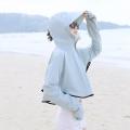OIMG Korean New Sun Protection Clothing Women Summer Women Uv Protection Women Riding Zipper Thin Section Cape Coat Sun Protection Jacket. 