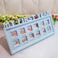 12 Months Baby "MY FIRST YEAR" Frame Pictures Baby Photo Frame. 