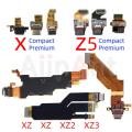 Original USB Charging Port Charger Dock Connector Flex Cable For Sony Xperia X XZ XZ1 XZ2 XZ3 Z3 Z4 Z5 Compact Premium Plus. 