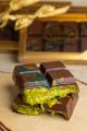 100g Kunafa Chocolate Bar – Sweet & Crunchy Treat  100g Kunafa Chocolate – Fusion of Middle Eastern Kunafa and Smooth Chocolate in a Single Delicious Bar. 