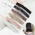 Girls Fashion Clip Barrette Headwear Hair Accessories Bling Rhinestone Hairpin. 
