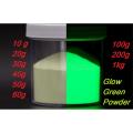 GLow in the DARK Powder (Green) 10g-20g-30g-40g-50g-60g-100g-200g-1000G. 