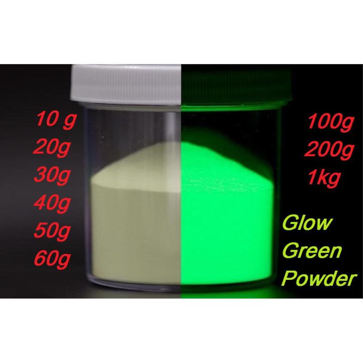 GLow in the DARK Powder (Green) 10g-20g-30g-40g-50g-60g-100g-200g-1000G