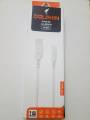 Dolphin Data Cable D-02, Type-C Fast Charging + Data Transfer, 1.5 Long Cable For Android - White. 