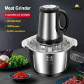 RAF Electric Food Chopper 3.0L Stainless Steel Bowl, Powerful Meat & Vegetable Grinder, 3-Speed Electric Chopper Machine. 