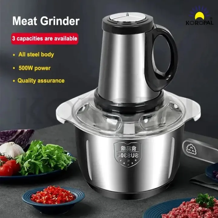 RAF%20Electric%20Food%20Chopper%203.0L%20Stainless%20Steel%20Bowl,%20Powerful%20Meat%20&%20Vegetable%20Grinder,%203-Speed%20Electric%20Chopper%20Machine%20-%20Image%206