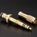 High Pressure Hose Nozzle Heavy Duty , Brass Water Hose Nozzles for Garden Hoses, Adjustable Function. 
