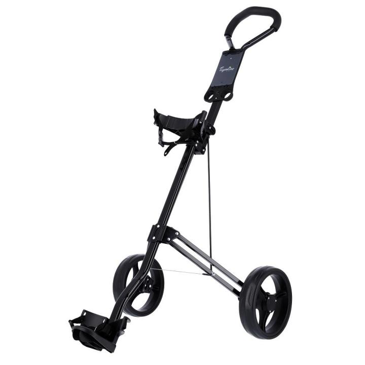 Tigerline%20Prolite%20Pull%20Golf%20Cart%20Black%20-%20Image%203